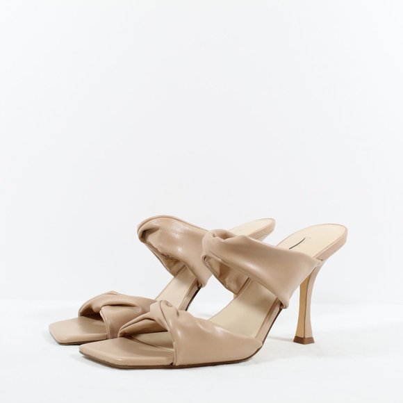 Nine West Sashah Women's Dress Sandals - Natural/Nude 11M - Picture 1 of 5